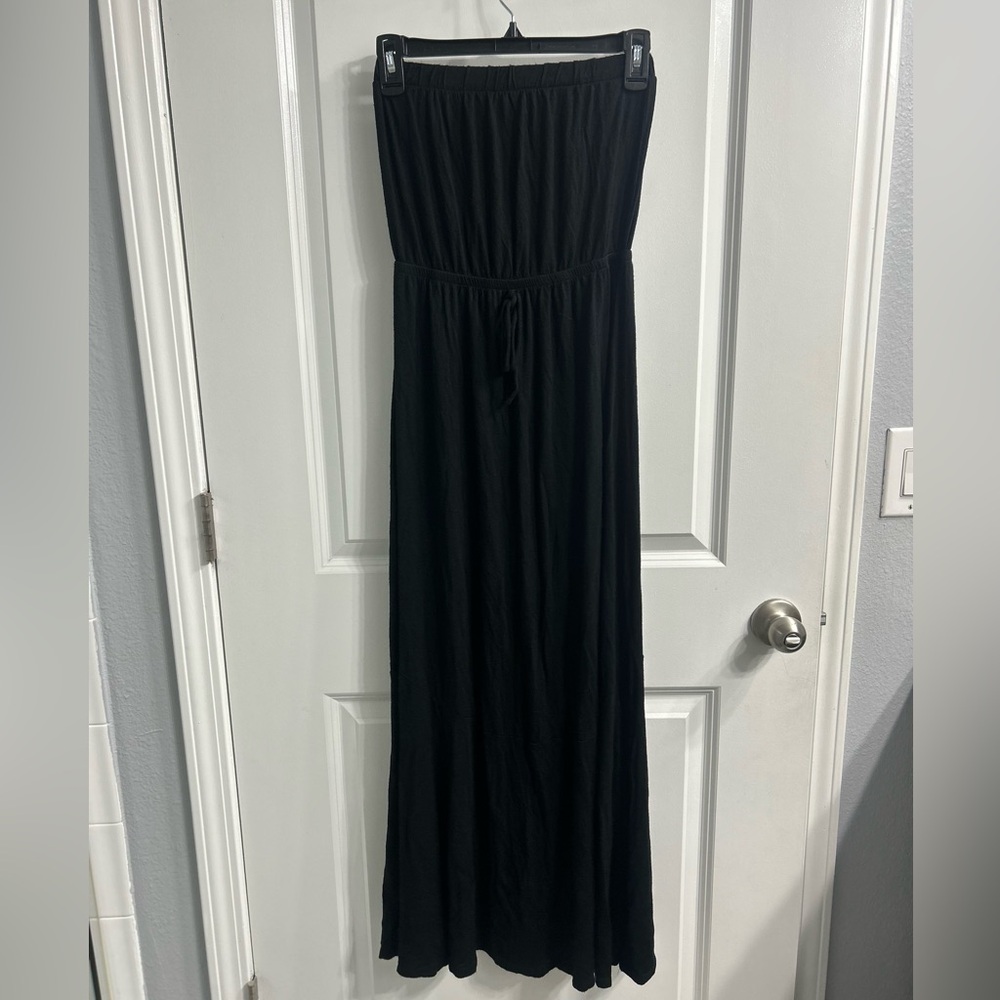 Rolla Coster Black Strapless Maxi Dress
